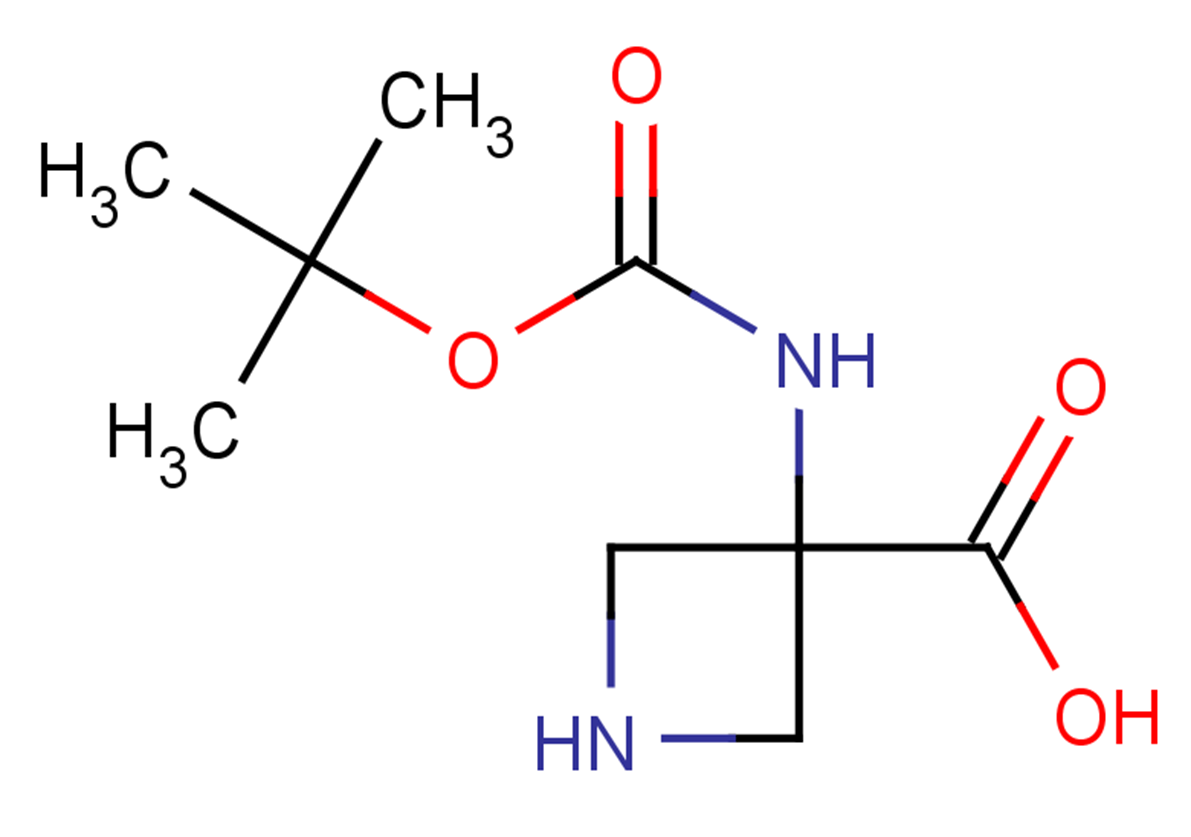 3-{[(tert-butoxy)carbonyl]amino}azetidine-3-carboxylic acid