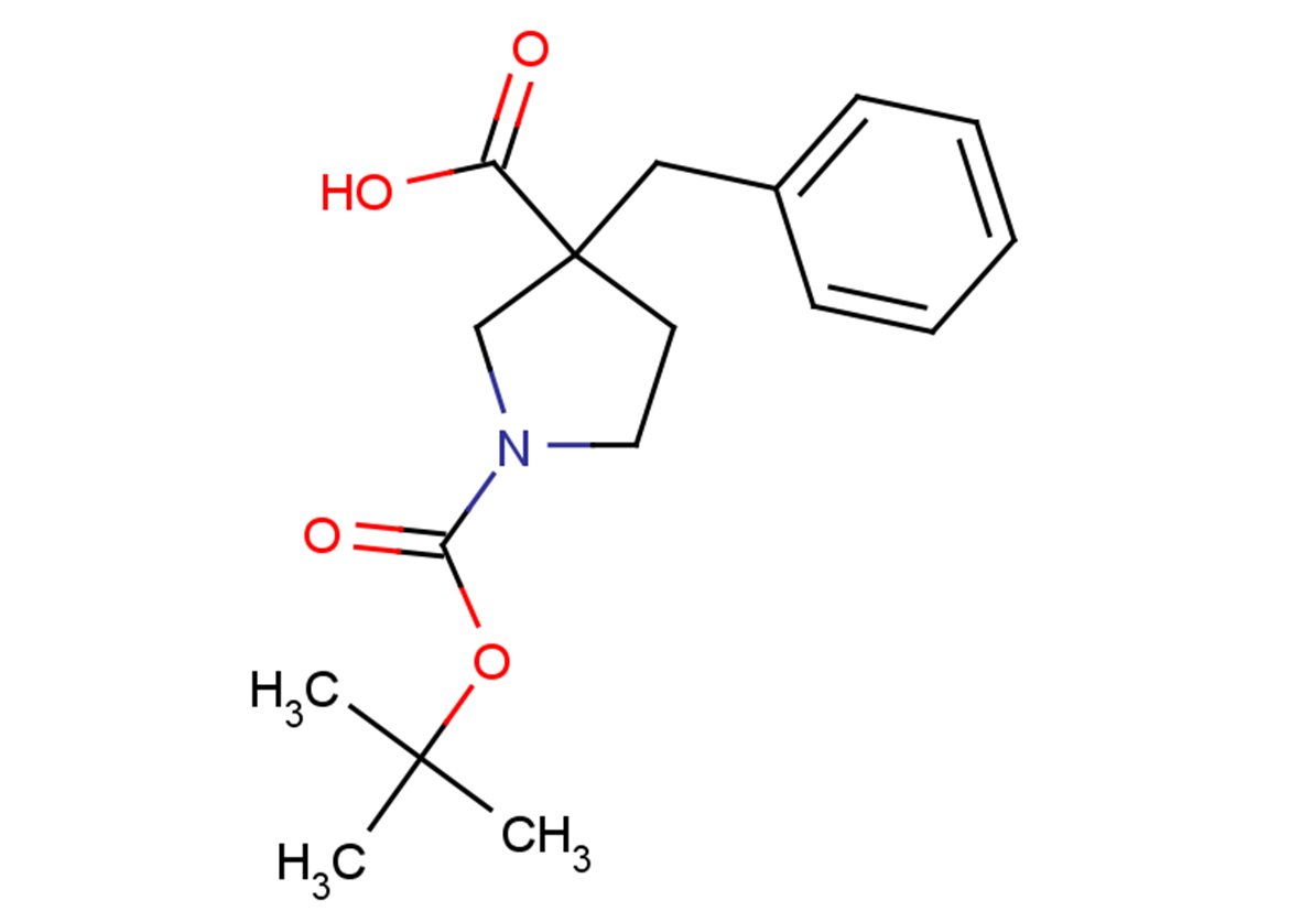 3-benzyl-1-[(tert-butoxy)carbonyl]pyrrolidine-3-carboxylic acid
