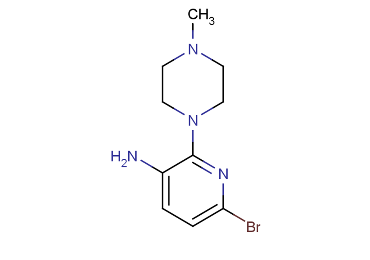 6-bromo-2-(4-methylpiperazin-1-yl)pyridin-3-amine