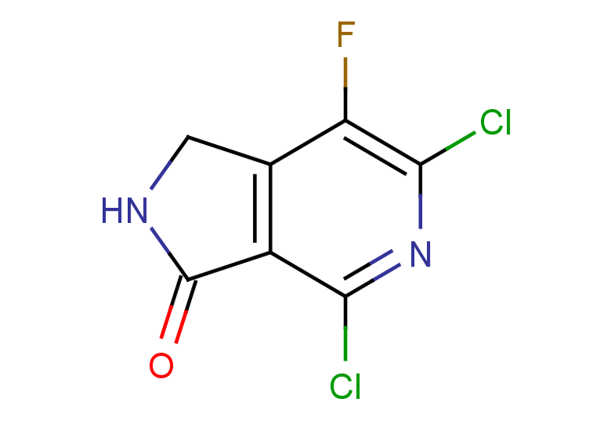4,6-dichloro-7-fluoro-1H,2H,3H-pyrrolo[3,4-c]pyridin-3-one