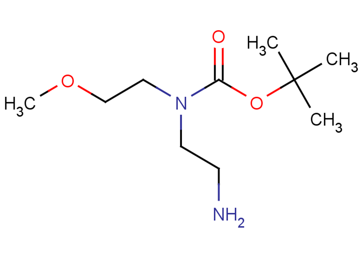 tert-butyl N-(2-aminoethyl)-N-(2-methoxyethyl)carbamate