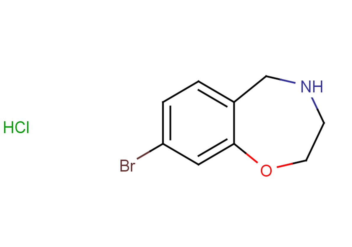8-bromo-2,3,4,5-tetrahydro-1,4-benzoxazepine hydrochloride