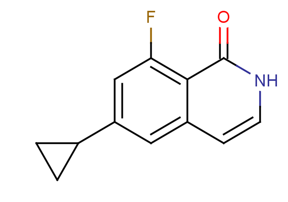 6-cyclopropyl-8-fluoro-1,2-dihydroisoquinolin-1-one