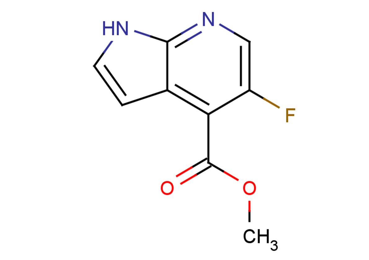 methyl 5-fluoro-1H-pyrrolo[2,3-b]pyridine-4-carboxylate