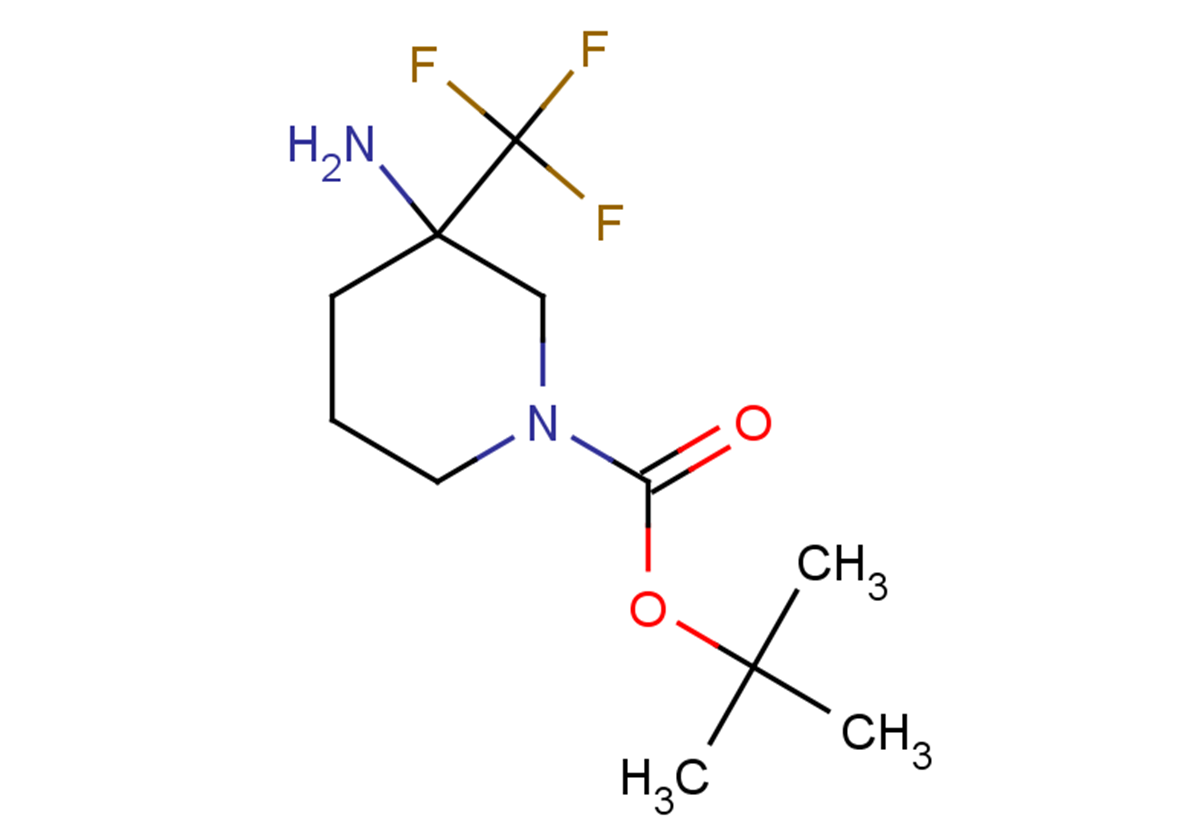 tert-butyl 3-amino-3-(trifluoromethyl)piperidine-1-carboxylate