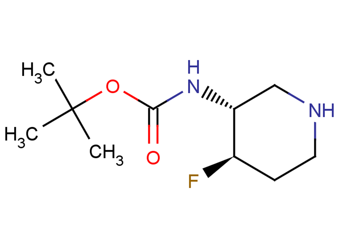 tert-butyl N-[(3R,4R)-4-fluoropiperidin-3-yl]carbamate