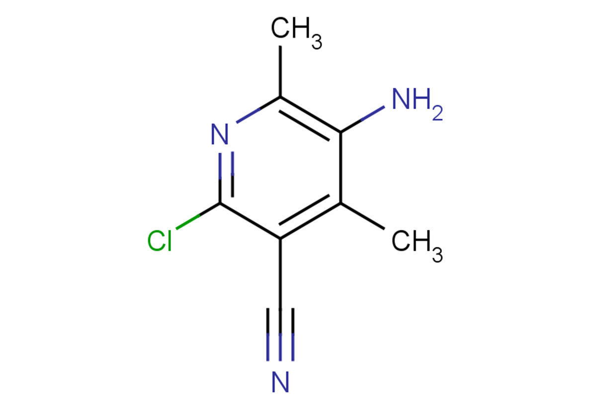 5-amino-2-chloro-4,6-dimethylpyridine-3-carbonitrile