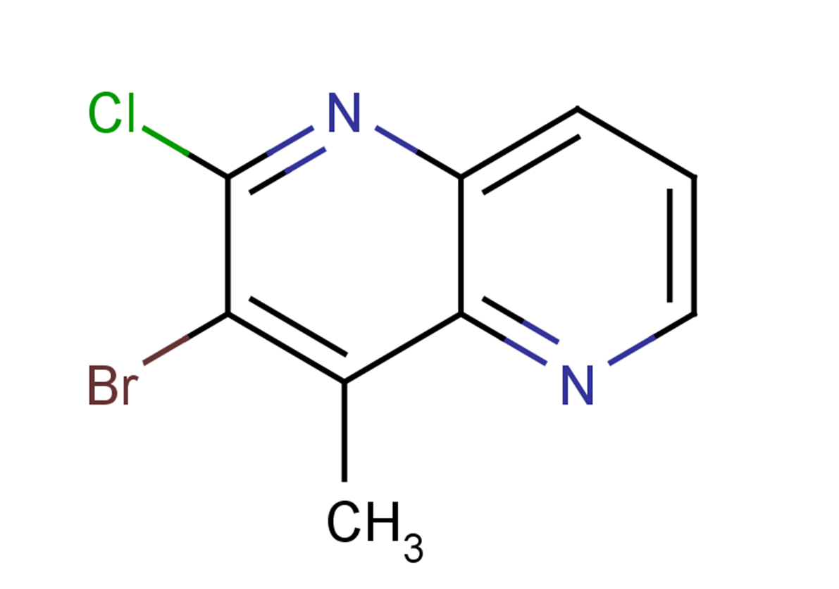 3-bromo-2-chloro-4-methyl-1,5-naphthyridine