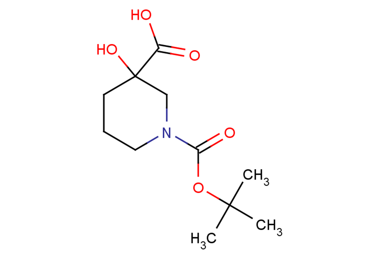 1-[(tert-butoxy)carbonyl]-3-hydroxypiperidine-3-carboxylic acid