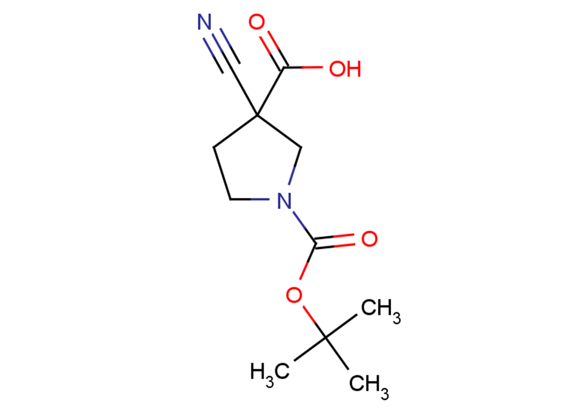 1-[(tert-butoxy)carbonyl]-3-cyanopyrrolidine-3-carboxylic acid