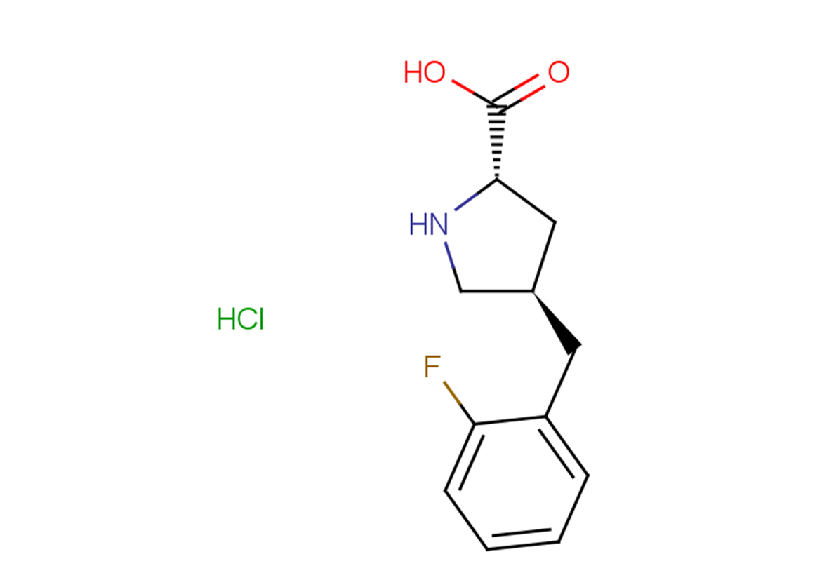 (2S,4R)-4-[(2-fluorophenyl)methyl]pyrrolidine-2-carboxylic acid hydrochloride