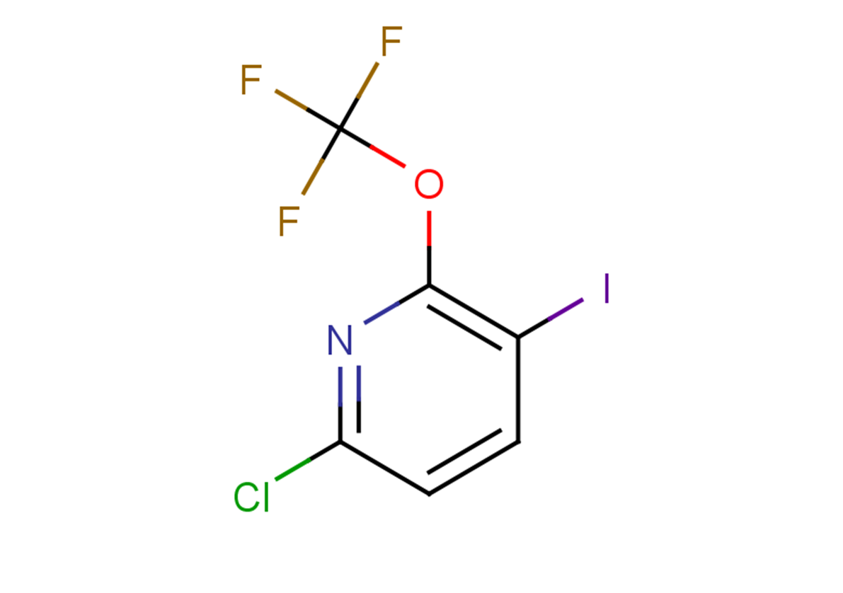 6-chloro-3-iodo-2-(trifluoromethoxy)pyridine