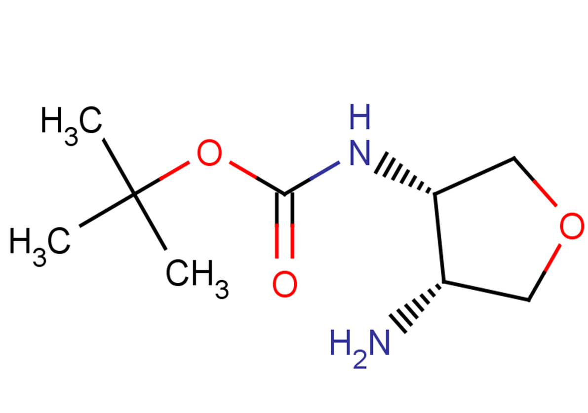 tert-butyl N-[(3S,4R)-4-aminooxolan-3-yl]carbamate