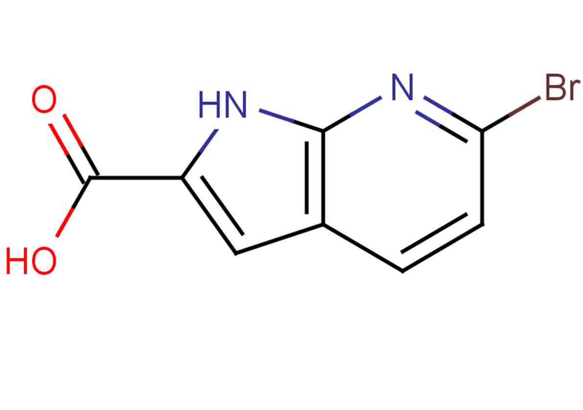 6-bromo-1H-pyrrolo[2,3-b]pyridine-2-carboxylic acid