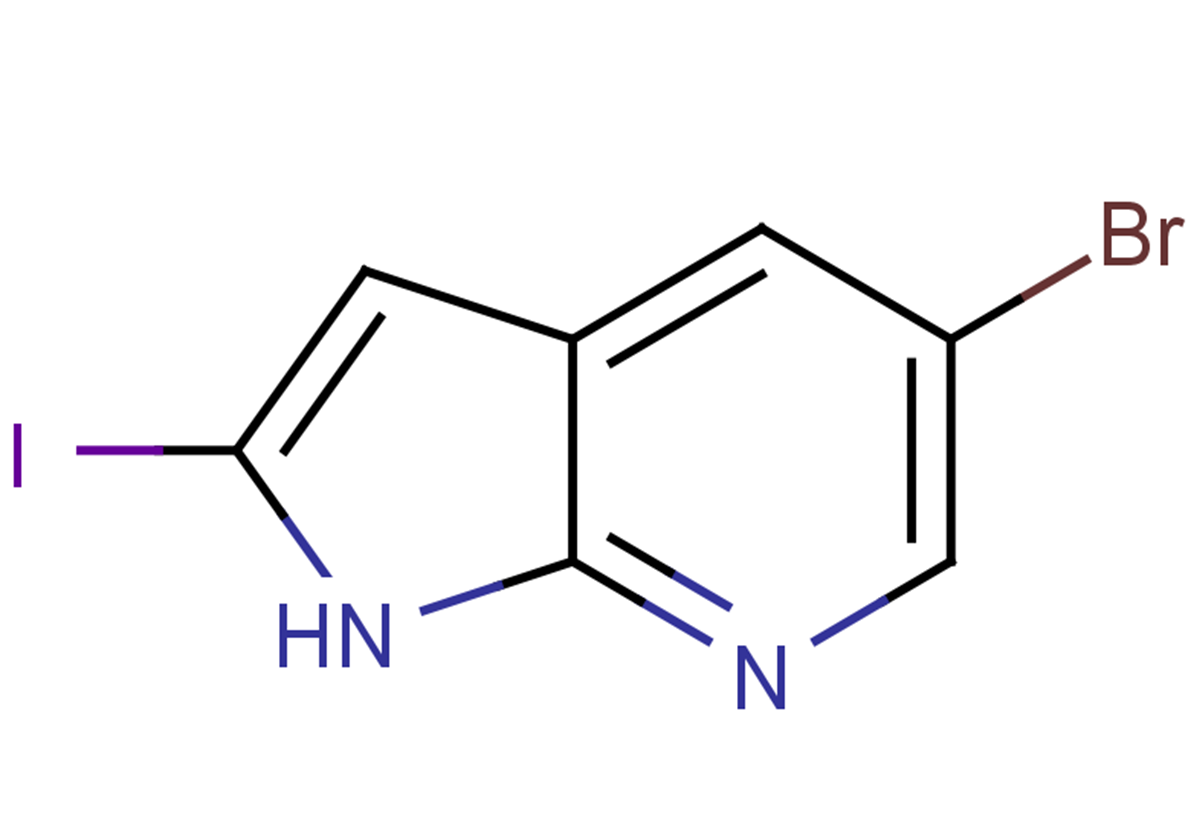 5-bromo-2-iodo-1H-pyrrolo[2,3-b]pyridine