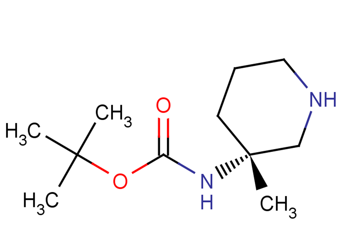 tert-butyl N-[(3R)-3-methylpiperidin-3-yl]carbamate