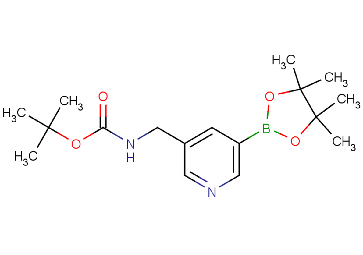 tert-butyl N-{[5-(4,4,5,5-tetramethyl-1,3,2-dioxaborolan-2-yl)pyridin-3-yl]methyl}carbamate