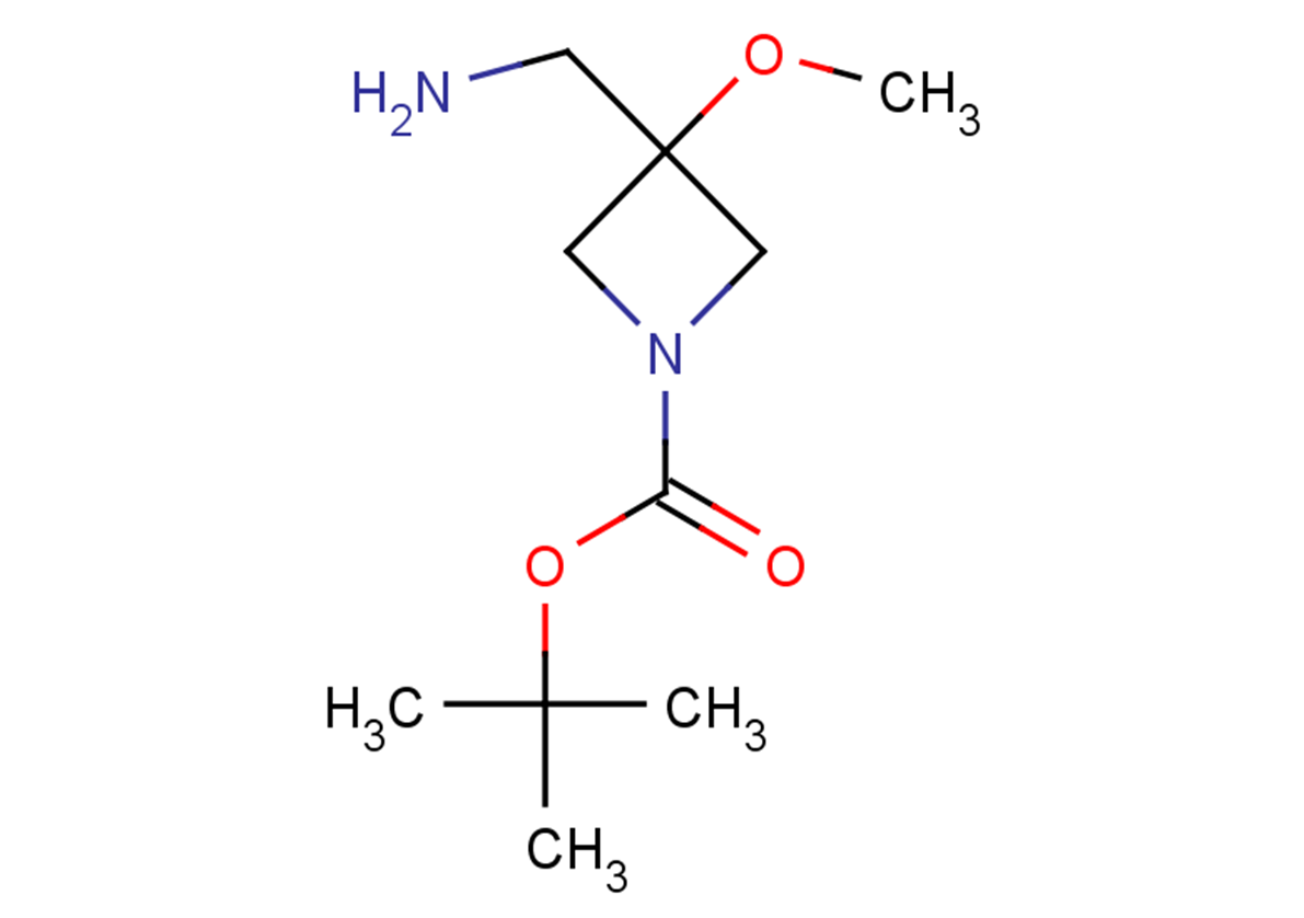 tert-butyl 3-(aminomethyl)-3-methoxyazetidine-1-carboxylate