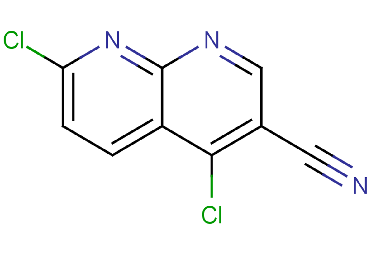 4,7-dichloro-1,8-naphthyridine-3-carbonitrile