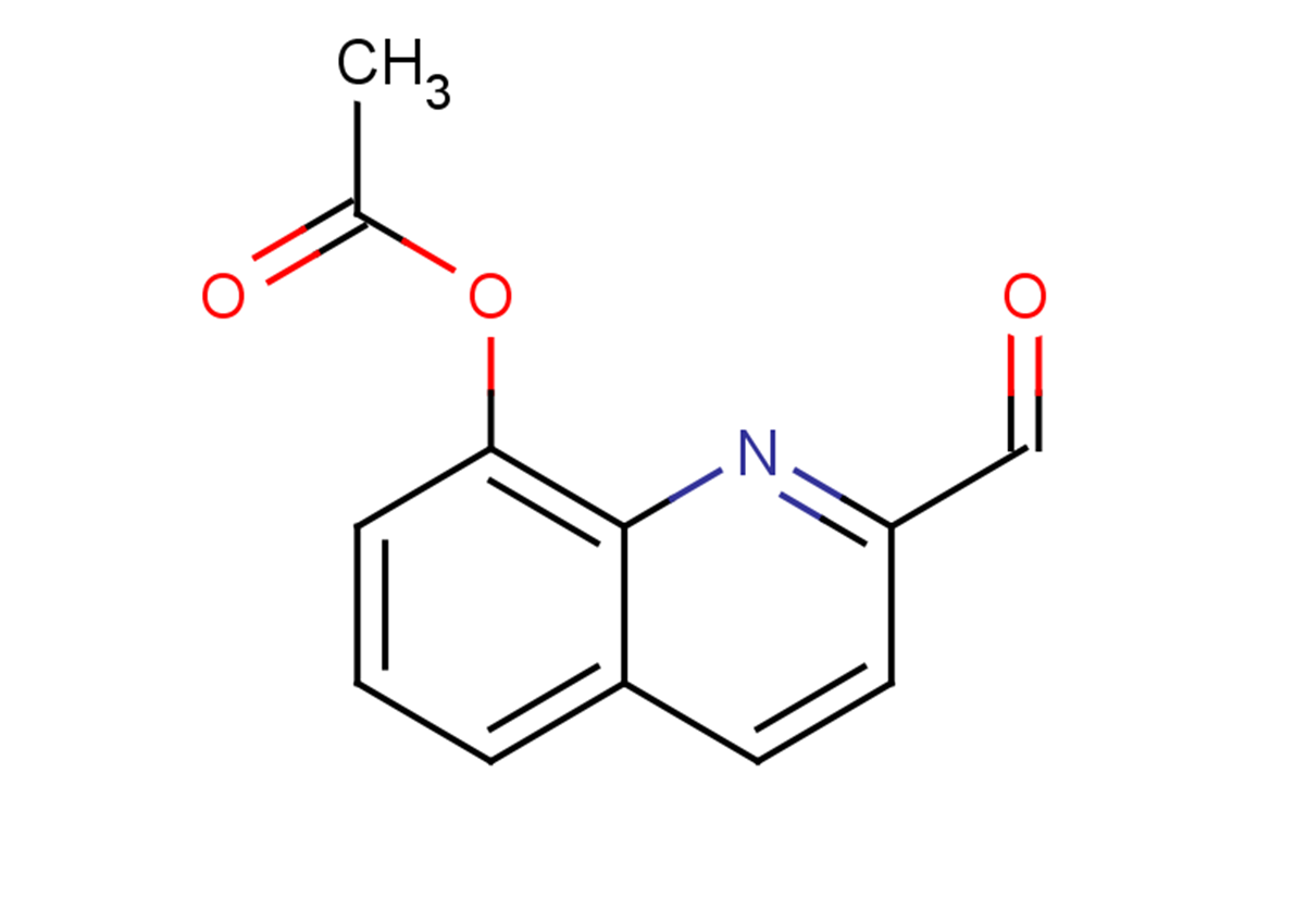 2-formylquinolin-8-yl acetate