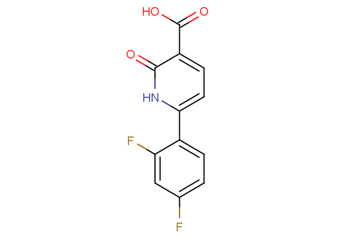 6-(2,4-difluorophenyl)-2-oxo-1,2-dihydropyridine-3-carboxylic acid