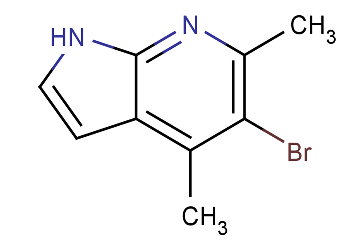 5-bromo-4,6-dimethyl-1H-pyrrolo[2,3-b]pyridine