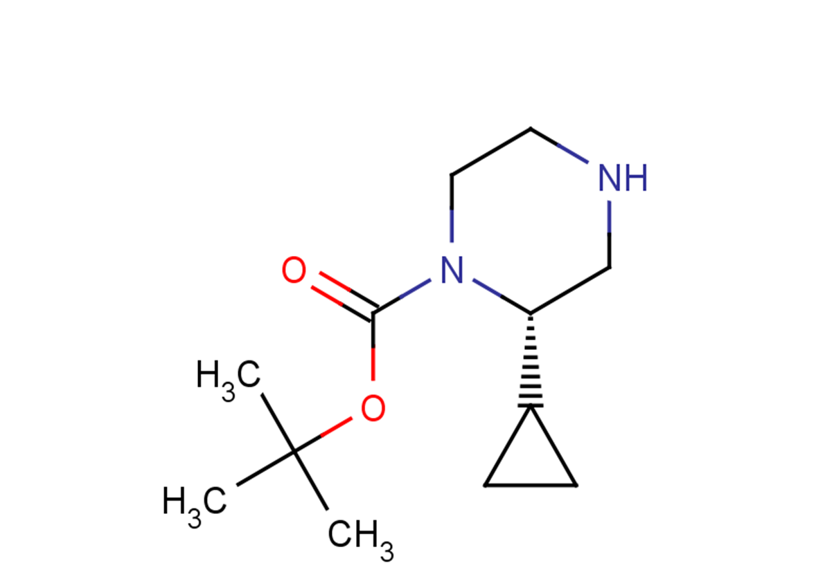 tert-butyl (2S)-2-cyclopropylpiperazine-1-carboxylate