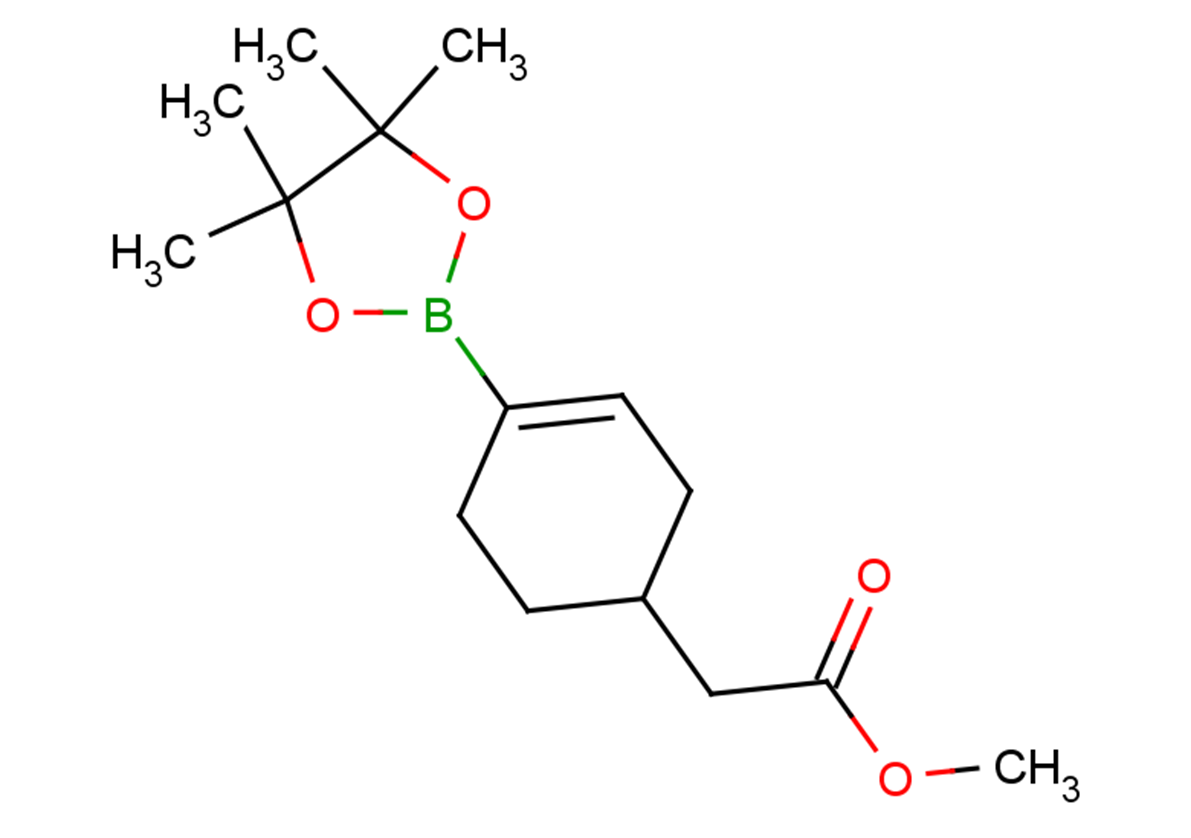 methyl 2-[4-(4,4,5,5-tetramethyl-1,3,2-dioxaborolan-2-yl)cyclohex-3-en-1-yl]acetate