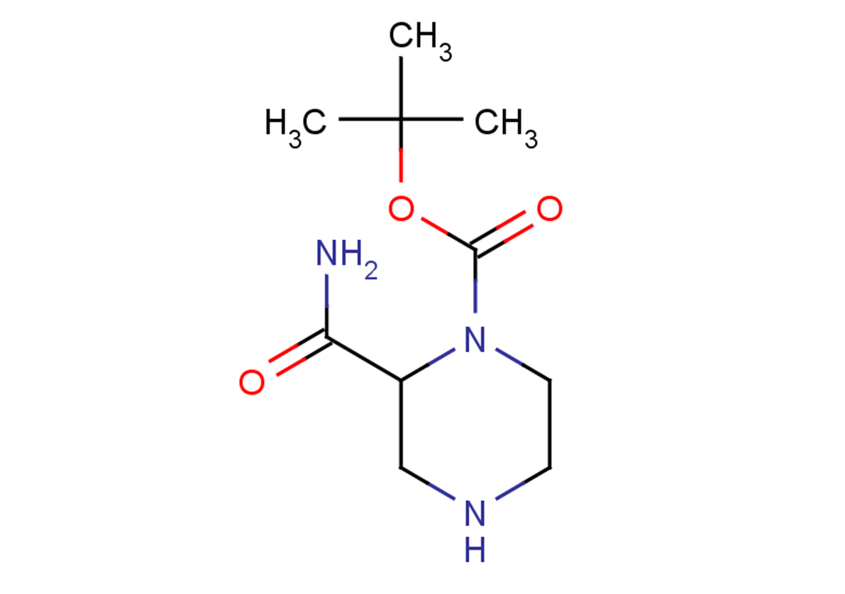 tert-butyl 2-carbamoylpiperazine-1-carboxylate