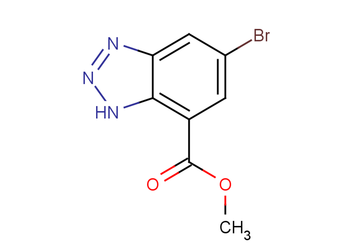 methyl 5-bromo-1H-1,2,3-benzotriazole-7-carboxylate