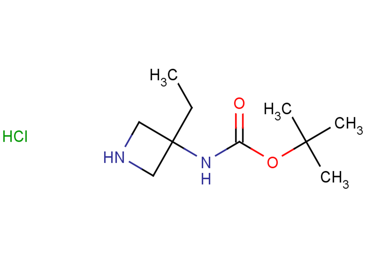 tert-butyl N-(3-ethylazetidin-3-yl)carbamate hydrochloride
