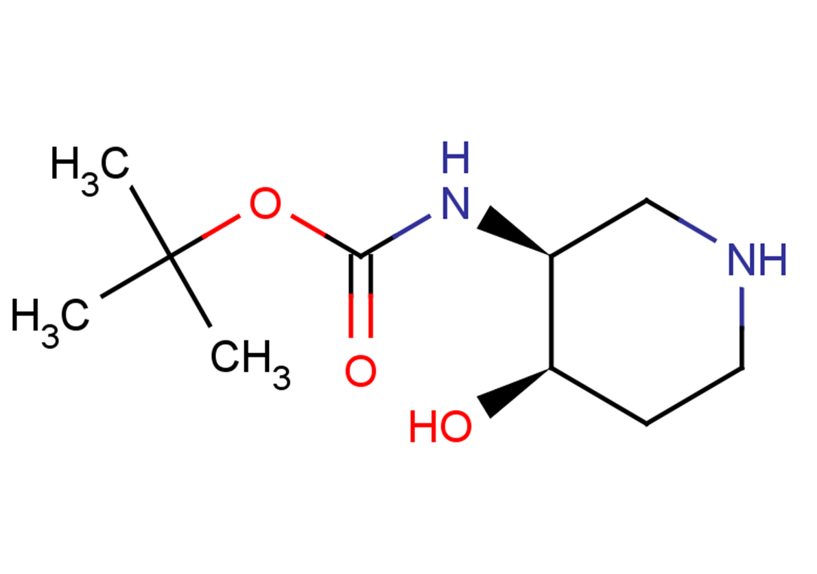 tert-butyl N-[(3S,4R)-4-hydroxypiperidin-3-yl]carbamate