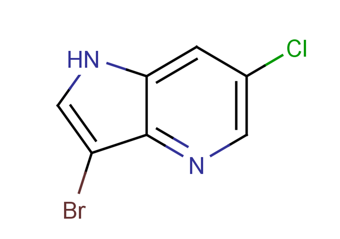 3-bromo-6-chloro-1H-pyrrolo[3,2-b]pyridine