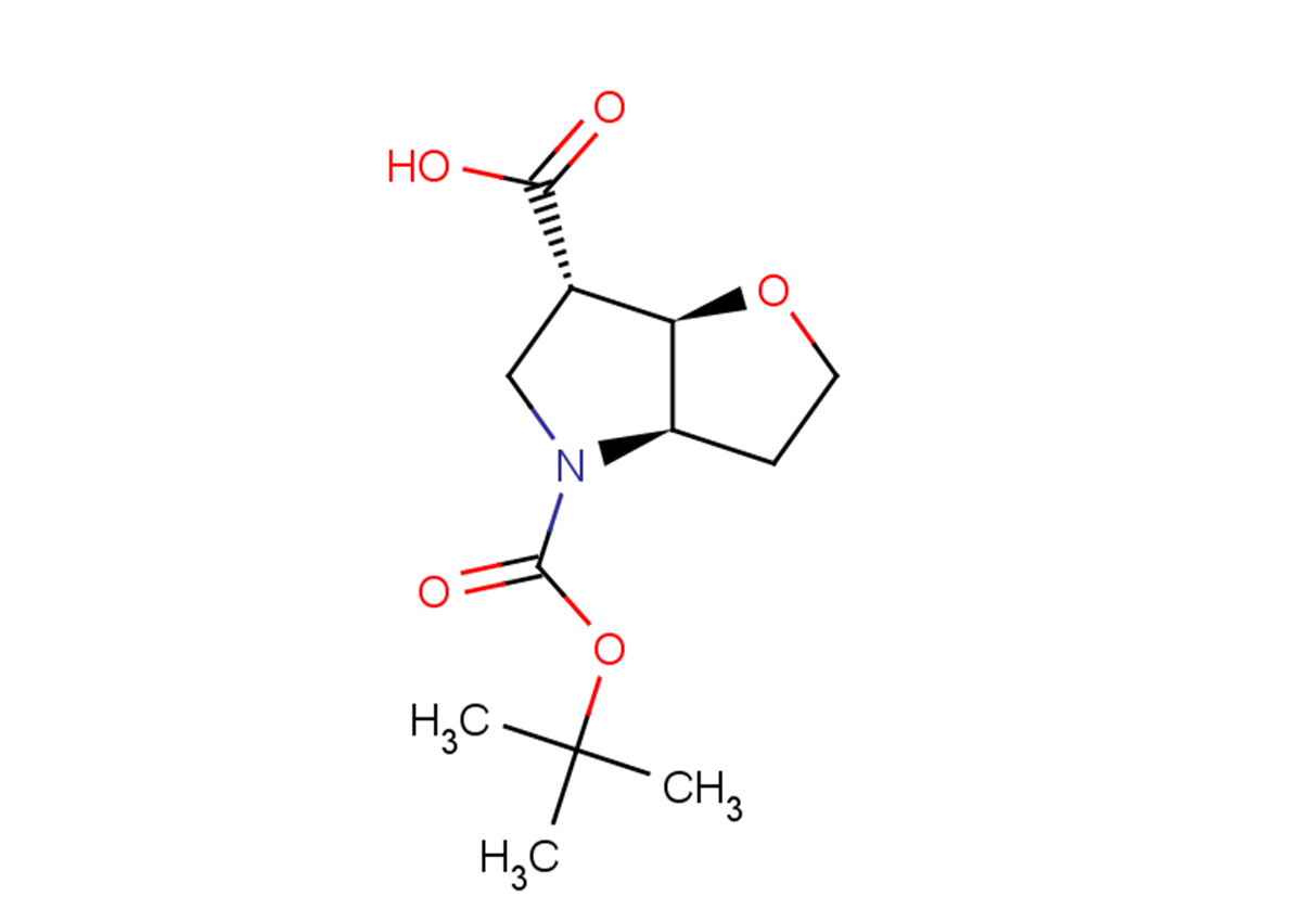 (3aR,6S,6aR)-4-[(tert-butoxy)carbonyl]-hexahydro-2H-furo[3,2-b]pyrrole-6-carboxylic acid