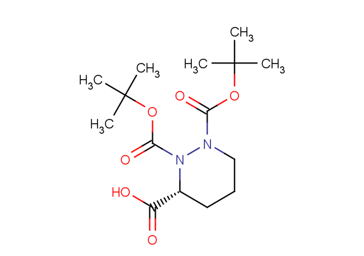 (3R)-1,2-bis[(tert-butoxy)carbonyl]-1,2-diazinane-3-carboxylic acid