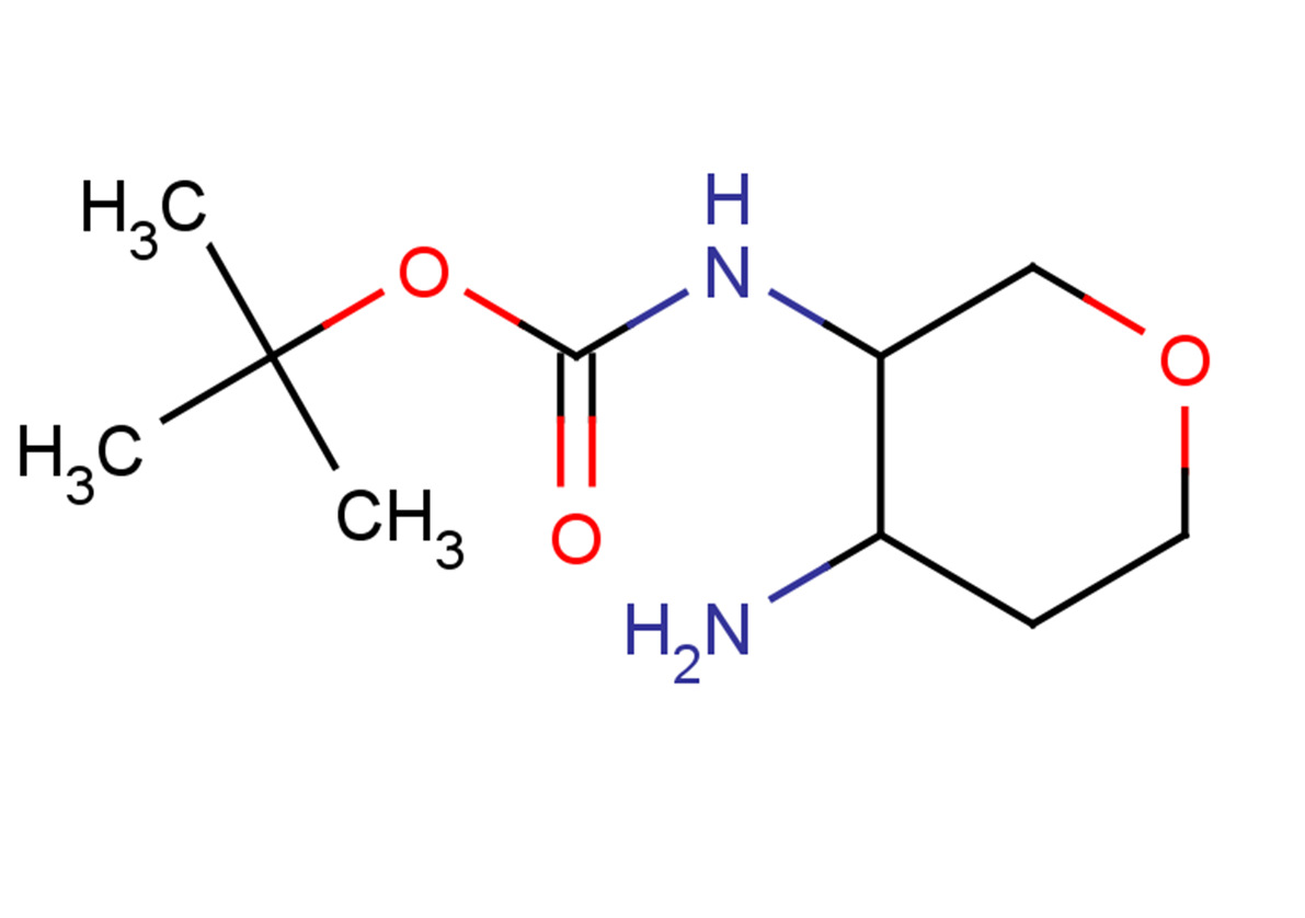 tert-butyl N-(4-aminooxan-3-yl)carbamate