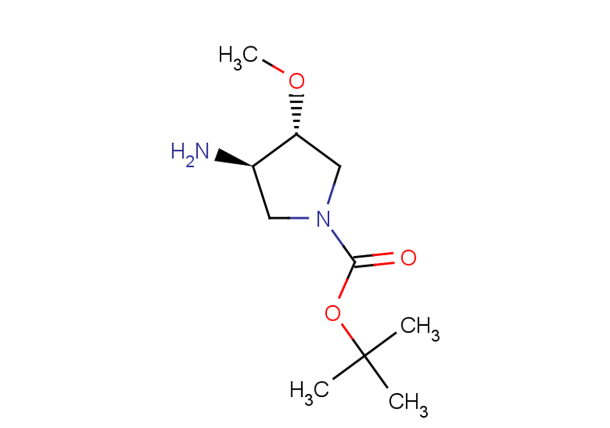 tert-butyl (3R,4R)-3-amino-4-methoxypyrrolidine-1-carboxylate