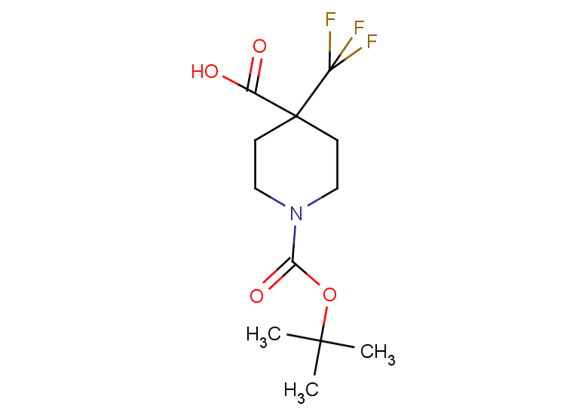 1-[(tert-butoxy)carbonyl]-4-(trifluoromethyl)piperidine-4-carboxylic acid