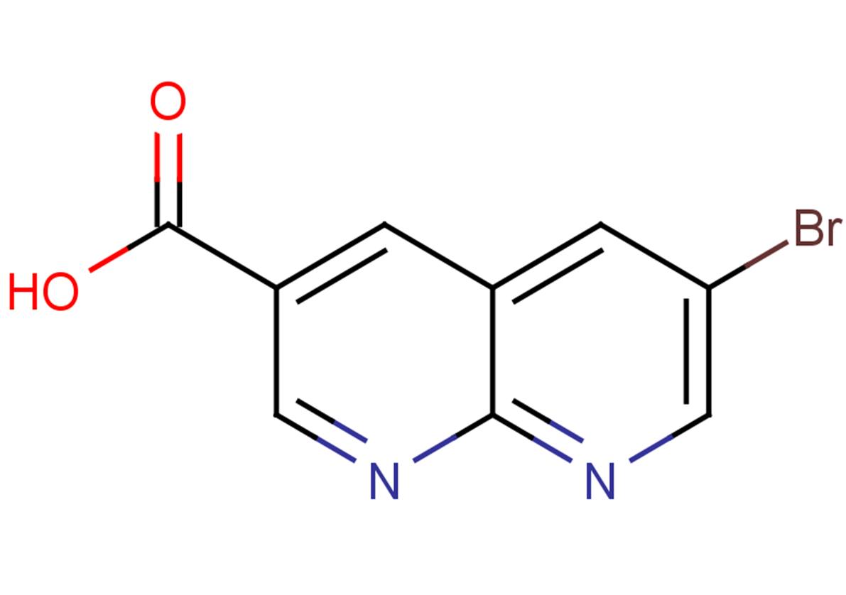 6-bromo-1,8-naphthyridine-3-carboxylic acid