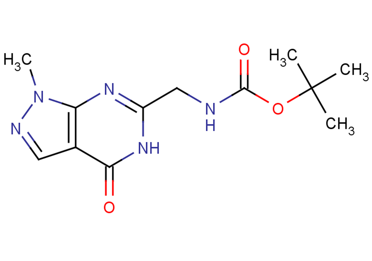 tert-butyl N-({1-methyl-4-oxo-1H,4H,5H-pyrazolo[3,4-d]pyrimidin-6-yl}methyl)carbamate