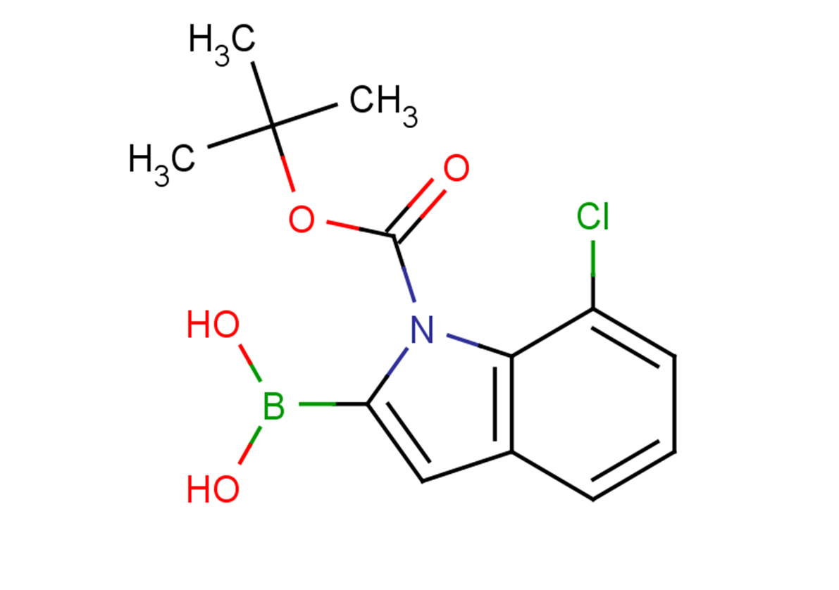 tert-butyl 7-chloro-2-(dihydroxyboranyl)-1H-indole-1-carboxylate