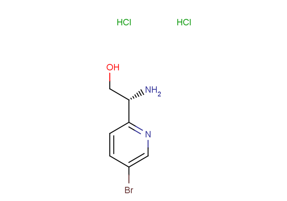 (2R)-2-amino-2-(5-bromopyridin-2-yl)ethan-1-ol dihydrochloride