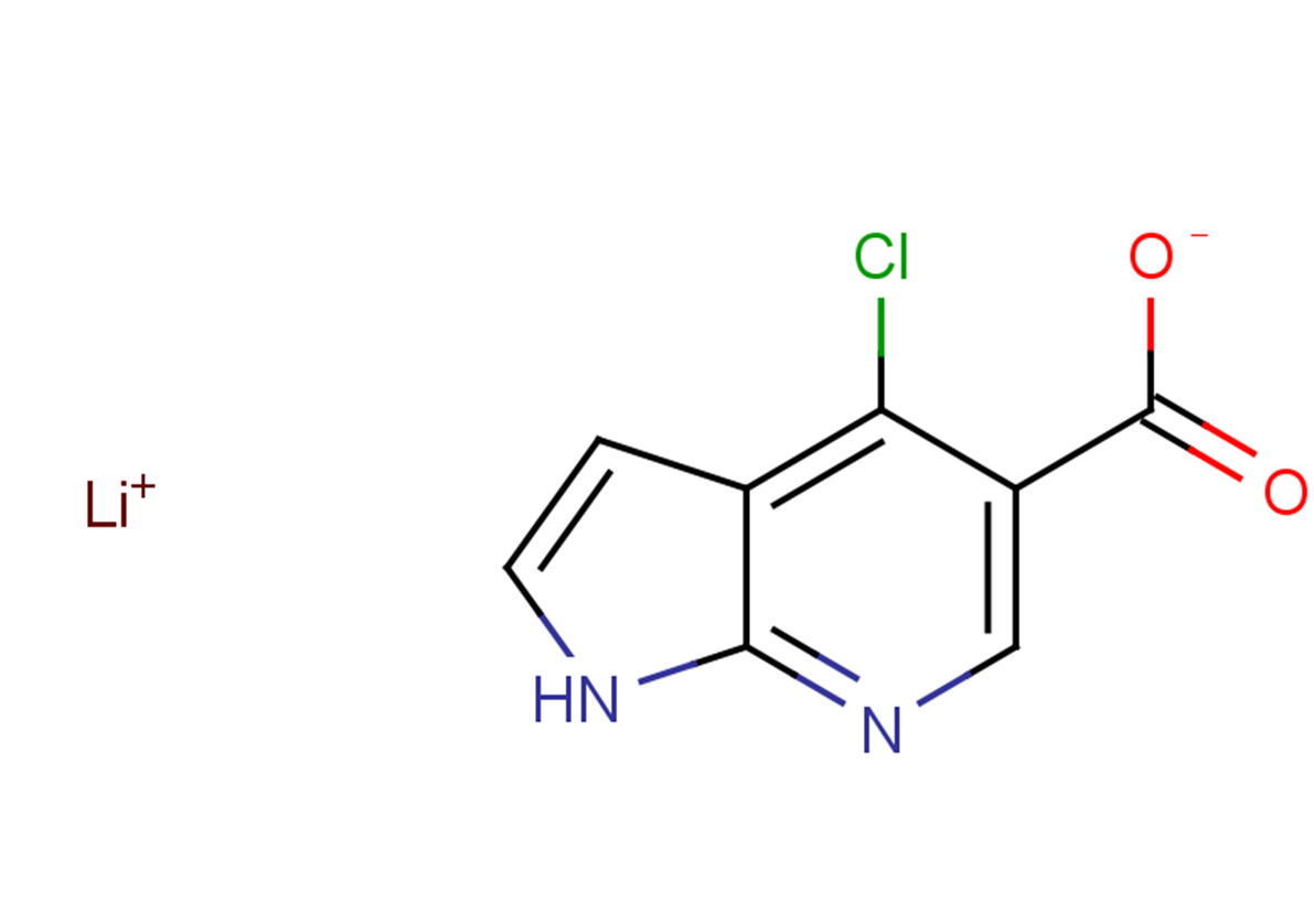 lithium(1+) ion 4-chloro-1H-pyrrolo[2,3-b]pyridine-5-carboxylate