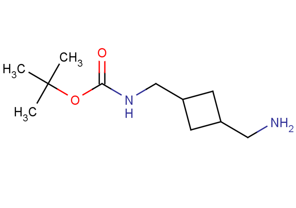 tert-butyl N-{[3-(aminomethyl)cyclobutyl]methyl}carbamate