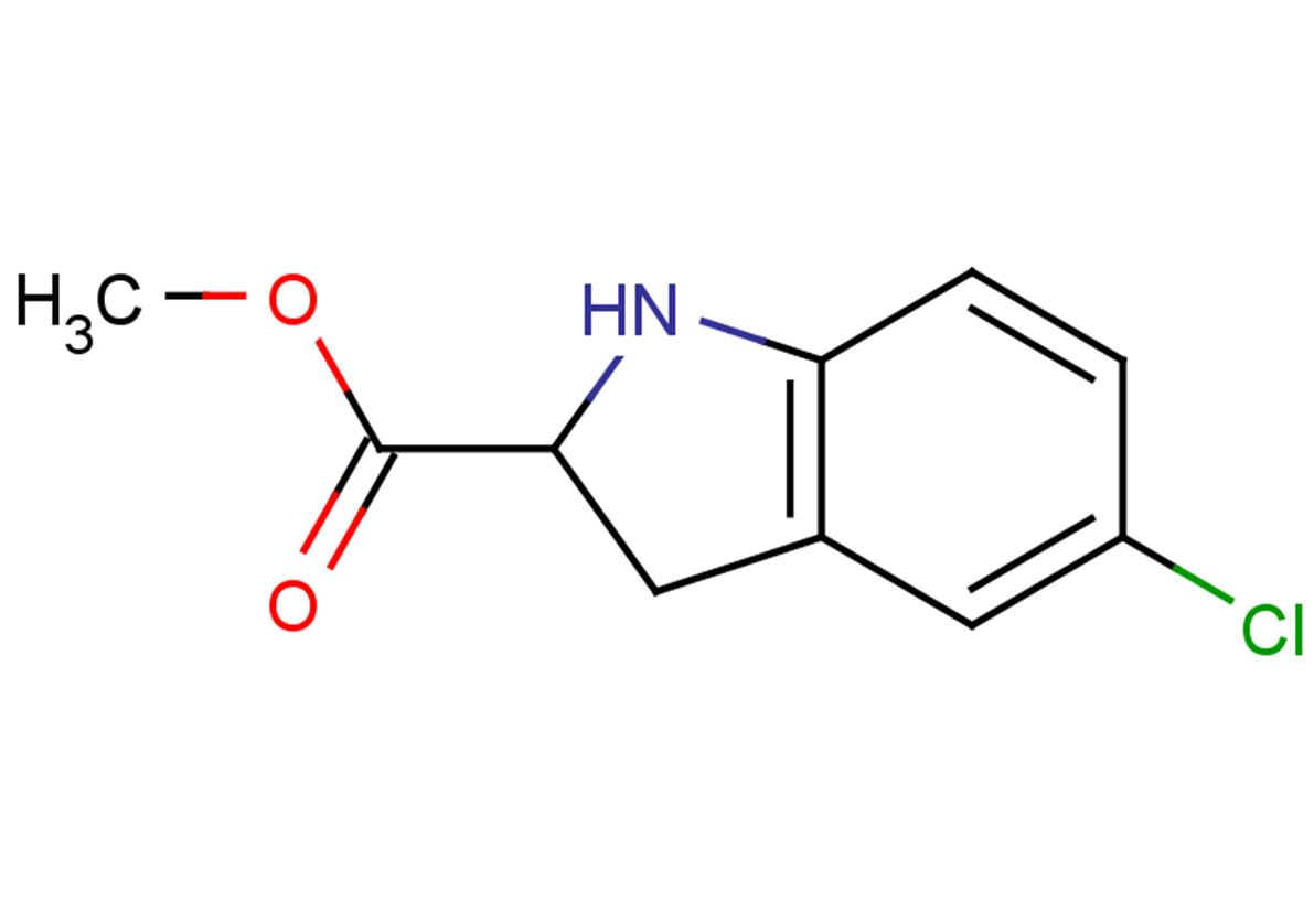 methyl 5-chloro-2,3-dihydro-1H-indole-2-carboxylate
