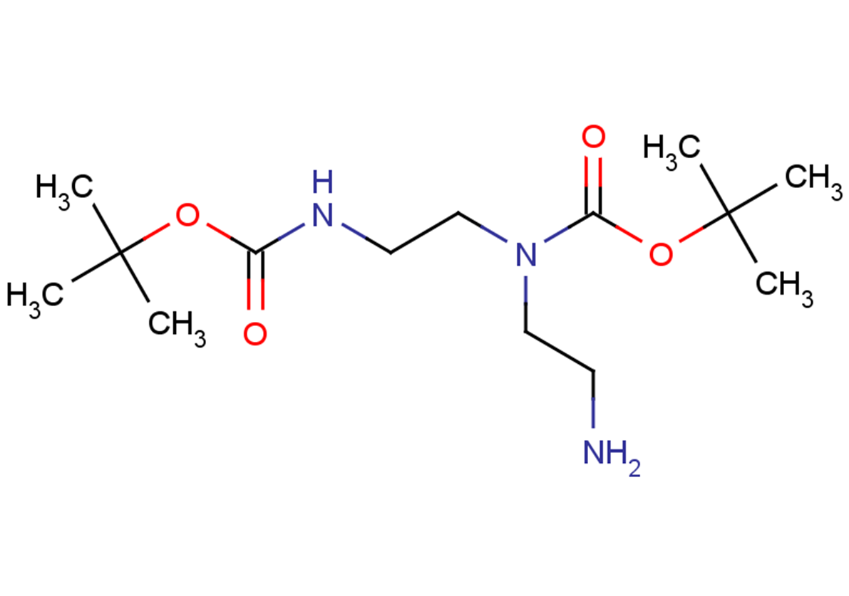 tert-butyl N-(2-aminoethyl)-N-(2-{[(tert-butoxy)carbonyl]amino}ethyl)carbamate