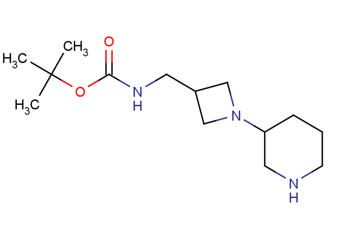 tert-butyl N-{[1-(piperidin-3-yl)azetidin-3-yl]methyl}carbamate