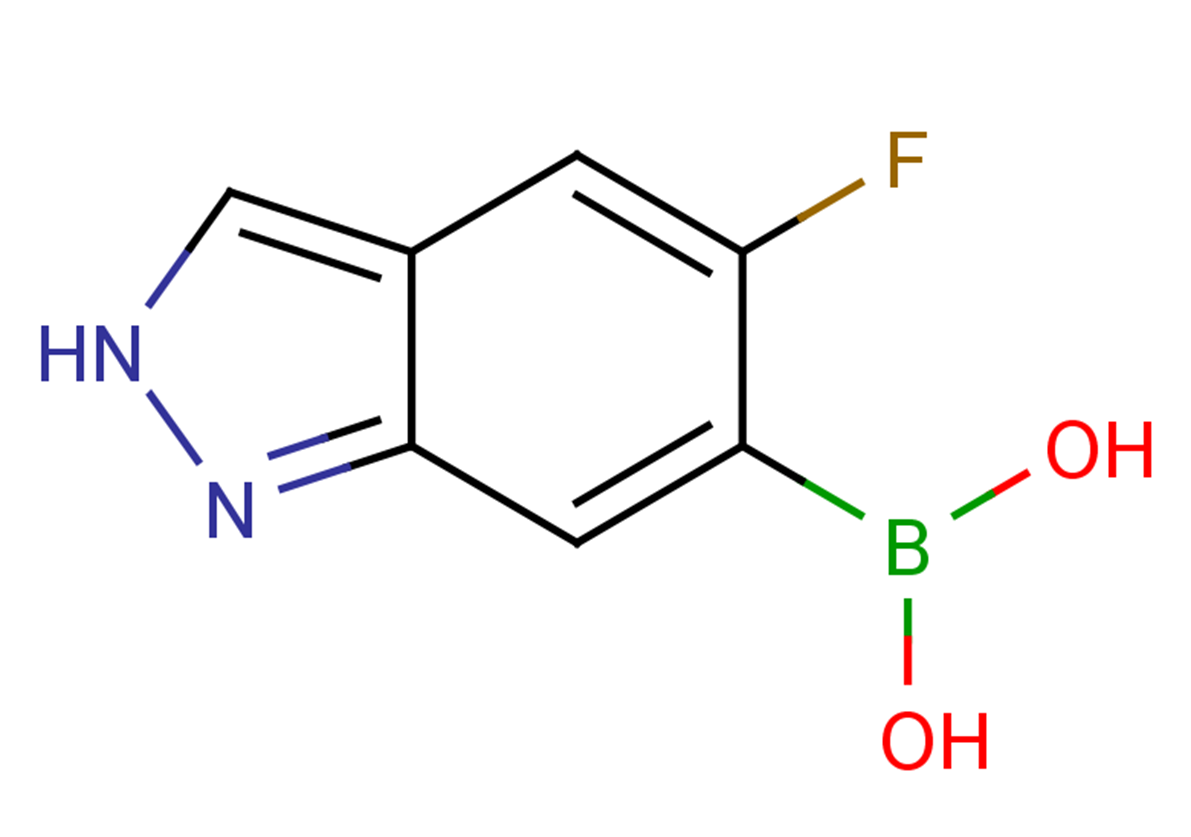 (5-fluoro-2H-indazol-6-yl)boranediol