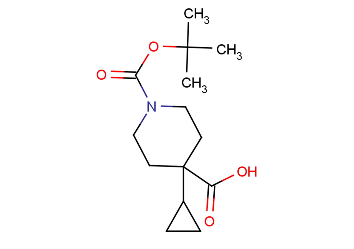 1-[(tert-butoxy)carbonyl]-4-cyclopropylpiperidine-4-carboxylic acid