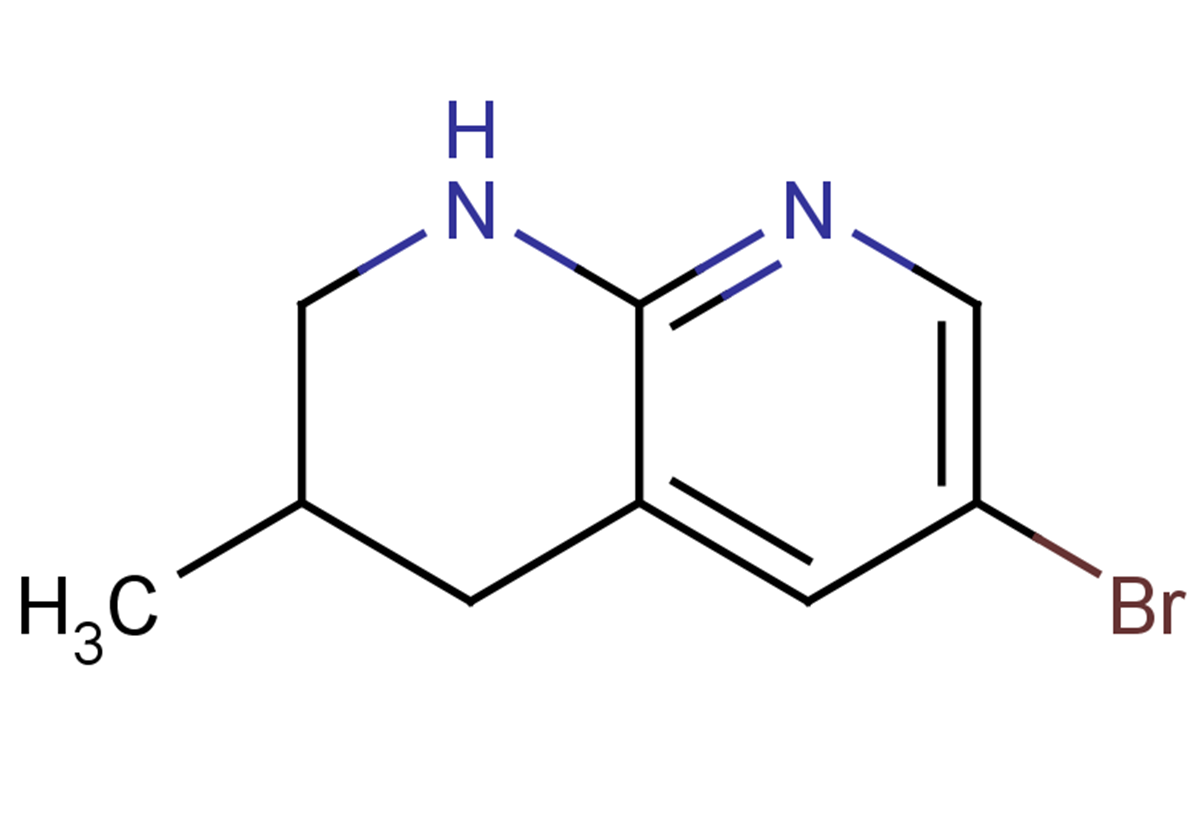 6-bromo-3-methyl-1,2,3,4-tetrahydro-1,8-naphthyridine